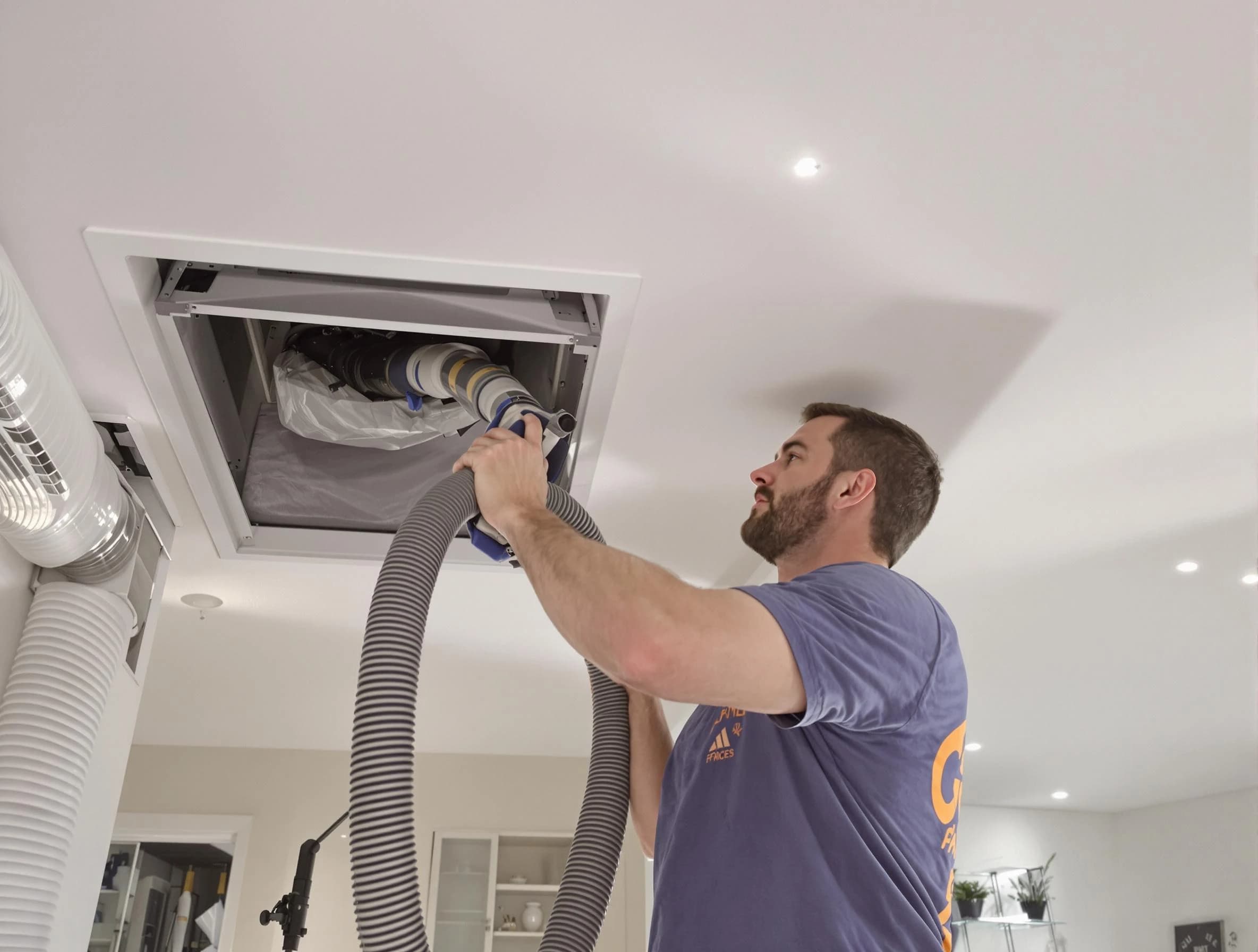 Precision indoor duct cleaning by Medford Air Duct Cleaning in Medford