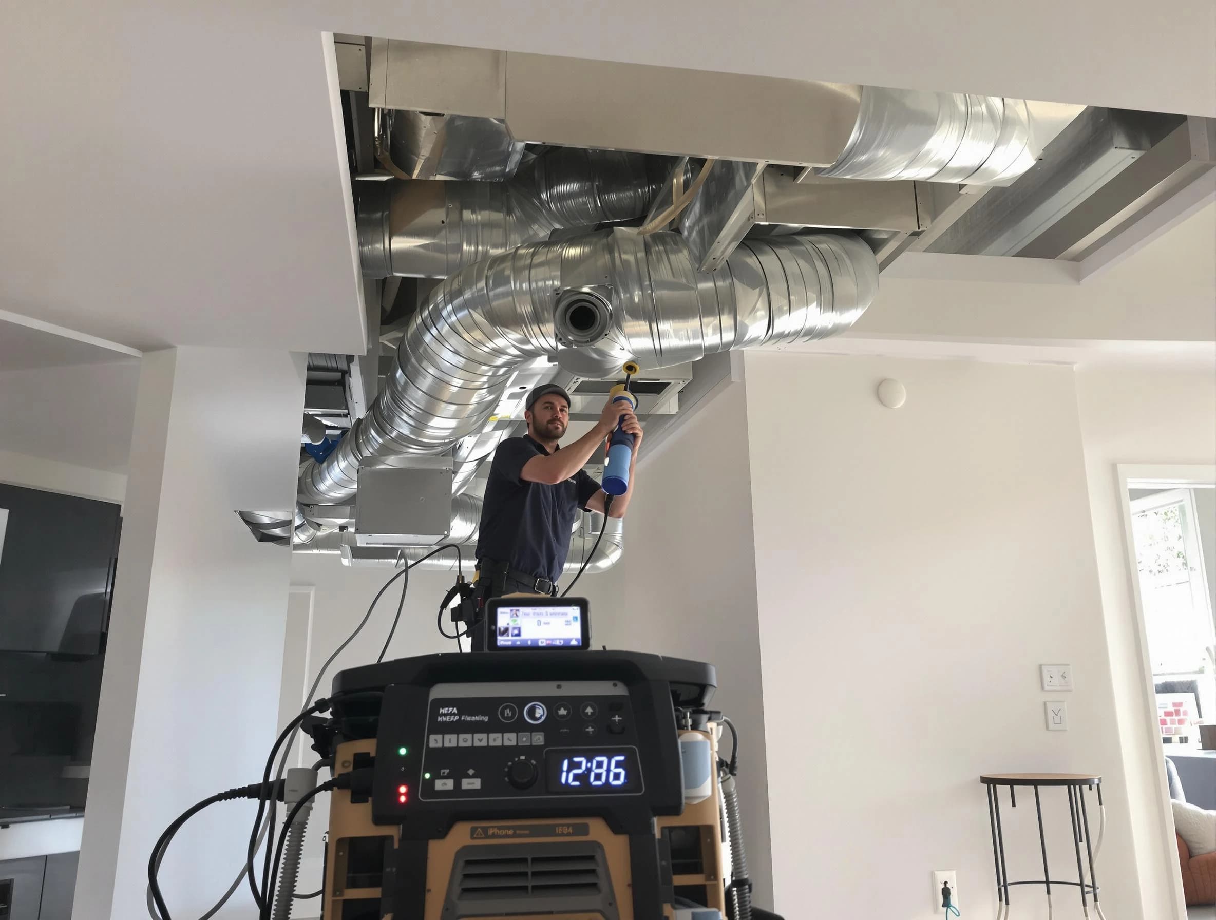 Advanced pure air duct cleaning by Medford Air Duct Cleaning in Medford