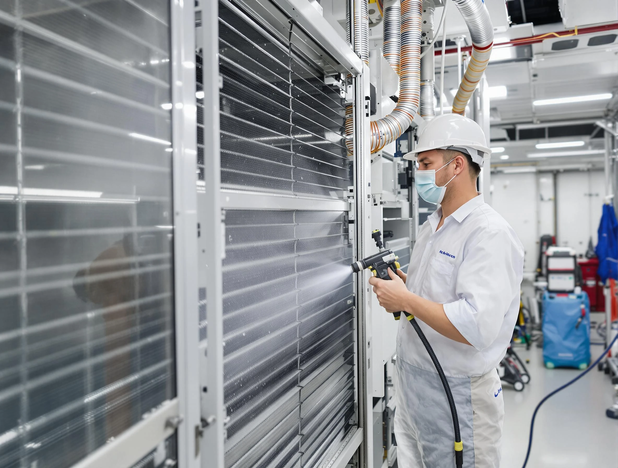 Professional AC coil cleaning by Medford Air Duct Cleaning in Medford