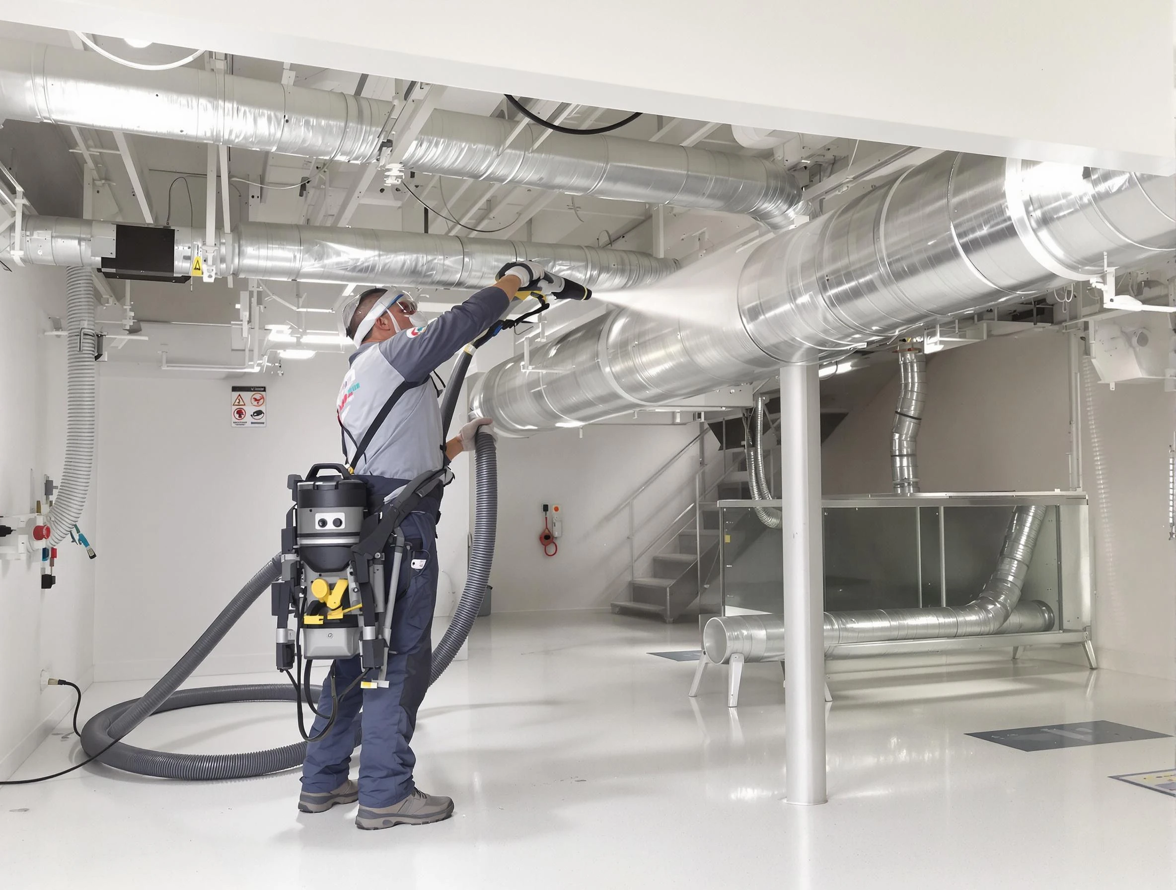 Professional central duct cleaning by Medford Air Duct Cleaning in Medford